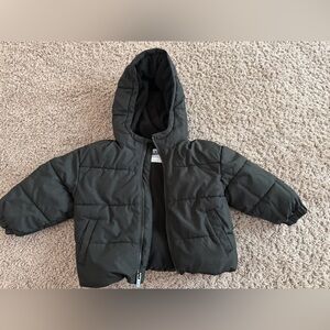 Preloved Old Navy Kids Black Puffer Jacket